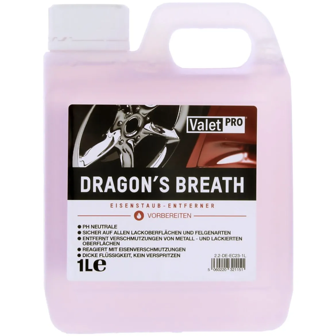 ValetPRO Dragon's Breath Flugrostentferner 1L