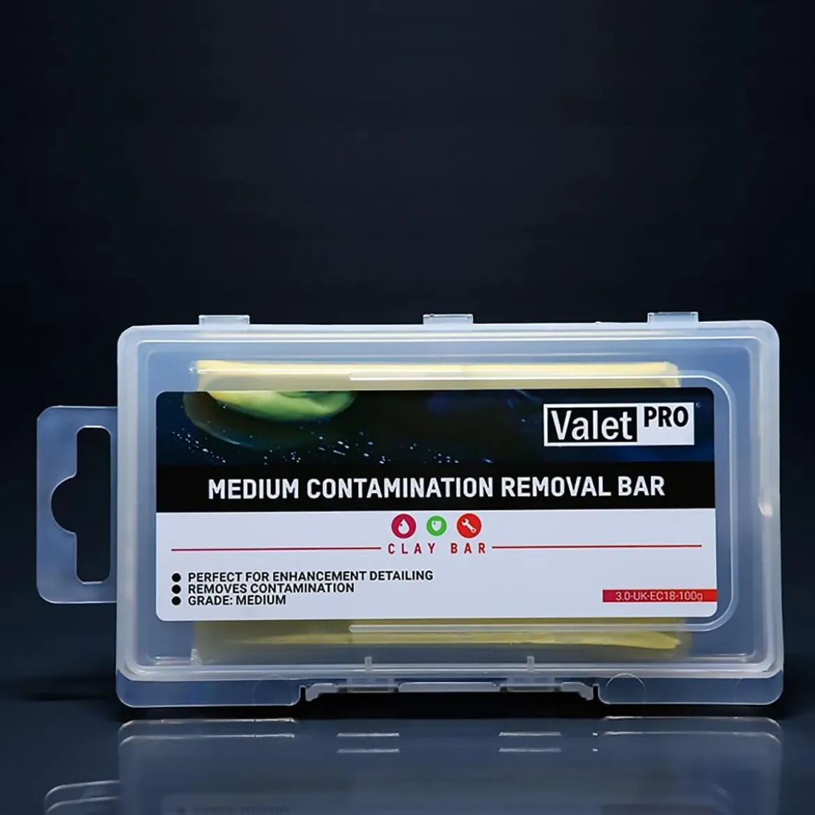 ValetPRO Yellow Contamination Removal Bar Reinigungsknete gelb 100g